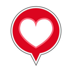 Heart vector icon
