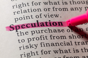 definition of speculation