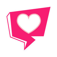 Heart vector icon