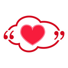 Heart vector icon