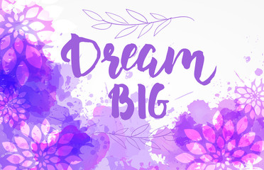 Dream big background