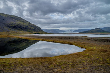 Beautiful Icelandic landscape