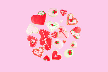 galletas de coraz&oacute;n