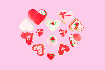 galletas de coraz&oacute;n