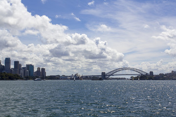 Sydney Skyline with iconic landmarks