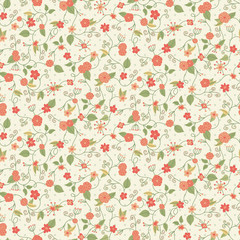 Seamless Floral Pattern blog background
