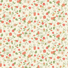 Seamless Floral Pattern backgrounds, intricate flower pattern