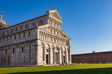 Fototapeta na wymiar Beautiful view of Pisa Cathedral, Tuscany, Italy