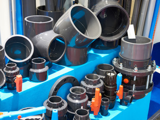PVC fittings for sewer system