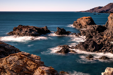 Fototapeta na wymiar Mittelmeer bei Cabo de Palos, Spanien