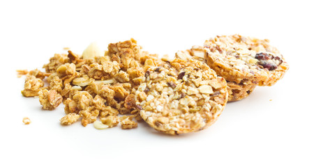 Oatmeal cookies, granola cookies.