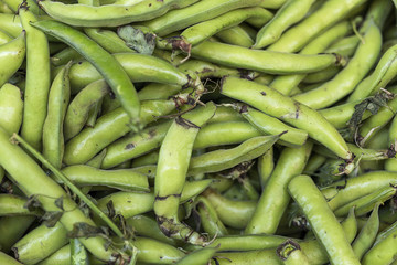 Fresh fruits and vegetables .broad beans