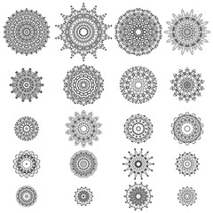 Ornamental Line Pattern. Endless Texture