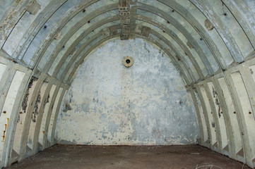 abandoned unfinished soviet bunker