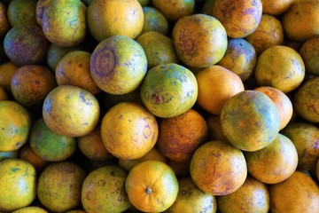 Essen auf dem Markt auf Koh samui in thailand