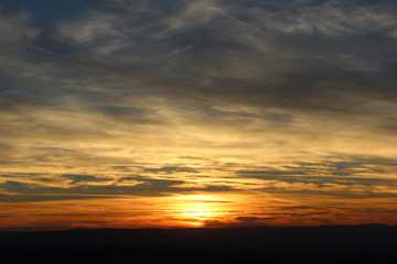 Couché de soleil 
