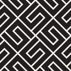Vector seamless lattice pattern. Modern stylish texture with monochrome trellis. Repeating geometric grid. Simple design background...