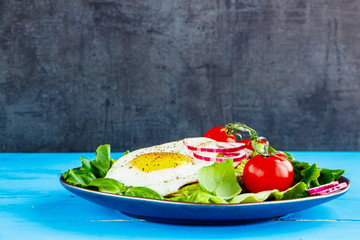 Egg and vegetables