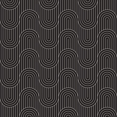 Vector seamless pattern. Modern stylish abstract texture. Repeating geometric tiles