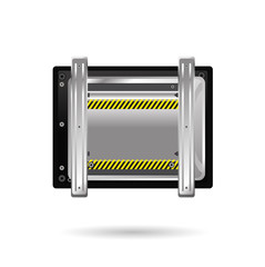 Protection of information icon isolated. Vector illustration.