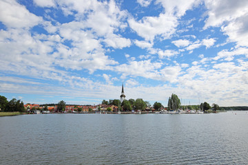 Fototapeta premium View of Mariefred town