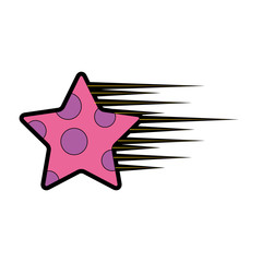 star fast isolated icon vector illustration design