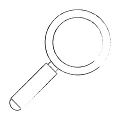 search magnifying glass icon vector illustration design