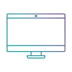 computer display isolated icon vector illustration design