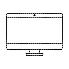 computer display isolated icon vector illustration design