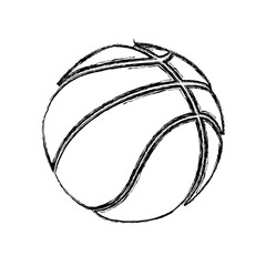 Basket ball isolated