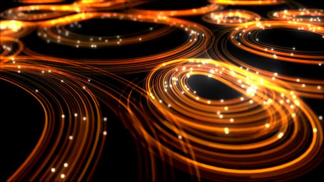 Elegant Golden Lines Background