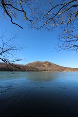 赤城山地蔵岳と小沼