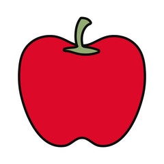 red pepper  vector illustration