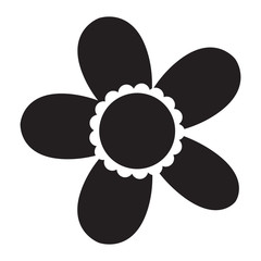 Cute flower icon