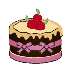 Detailed cake icon