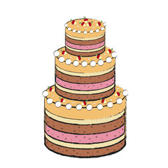 Detailed cake icon