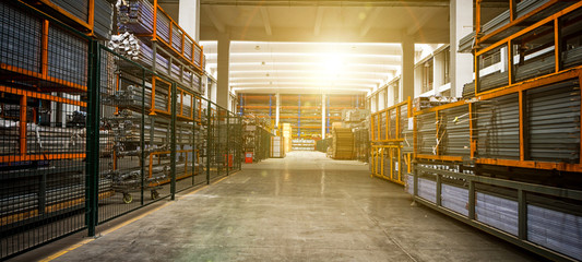 iron and steel material storage