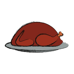 roasted turkey icon