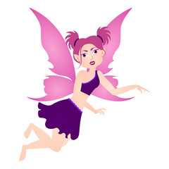 Cute magic fairy. Fantasy creature