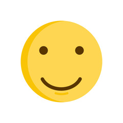Smiley face. Vector smiling emoticon emoji icon