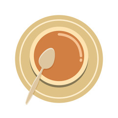 soup bowl and spoon icon