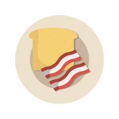 bacon stripes icon image