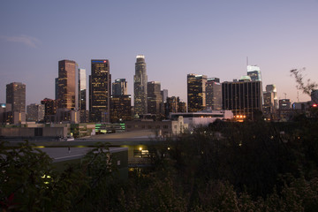 Fototapeta na wymiar Los Angeles Sunset
