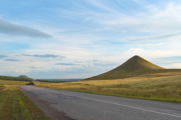 summer village landscape