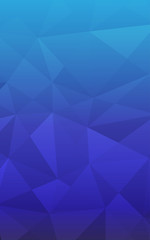 Obraz premium Geometric Pattern Smart Phone Background Blue Gradient