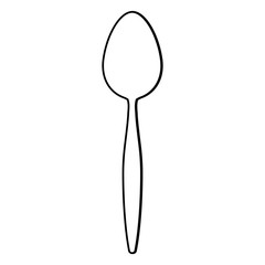 spoon vector illustration