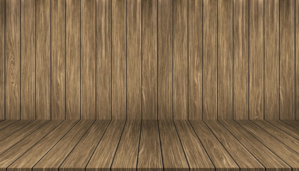 Wall and wood floor for background.