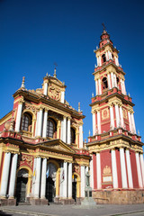 Fototapeta na wymiar Church of Saint Francis, Salta, Argentina