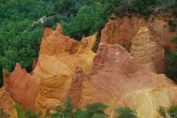 les ocres de roussillon