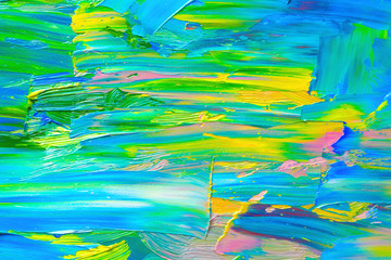Oil paints background art abstract .Colorful texture. Brushstrokes paint